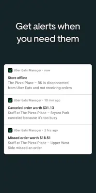 Uber Eats Manager android App screenshot 3